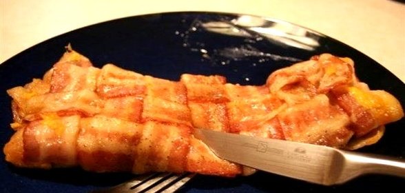 Бекон с сыром