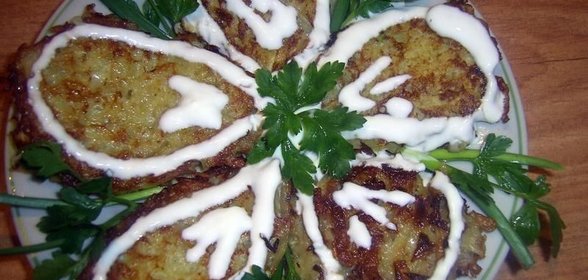 Картофельные оладьи