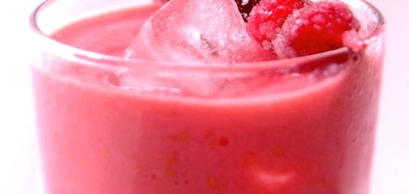 Молочно-клюквенный смузи