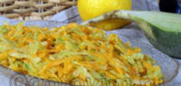 Острый салат с морской капустой