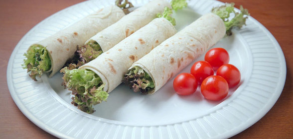 Закусочные рулетики с говядиной