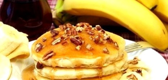 Банановые оладьи