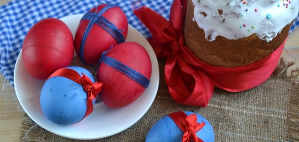 Красивые пасхальные яйца