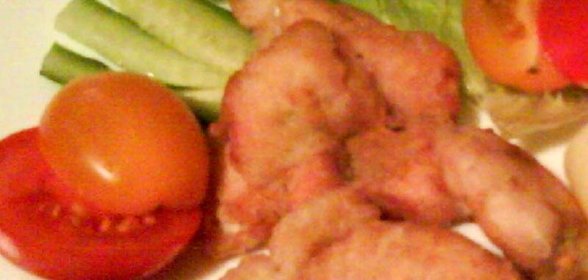 Молоки жареные с чесноком