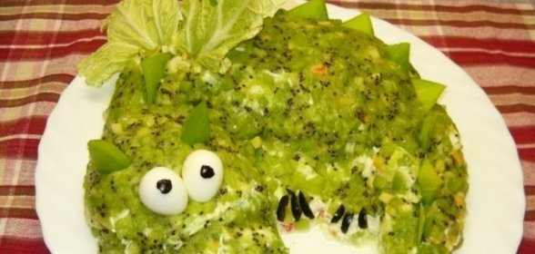 Салат Дракоша