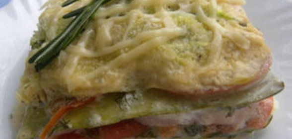 Лазанья кабачковая