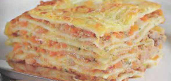 Лазанья с крапивой