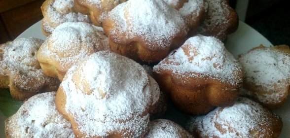 Нежные ванильные кексы