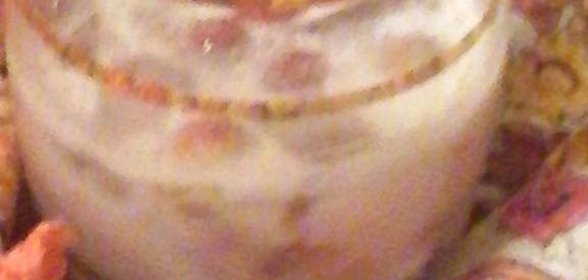 Кумыс с земляничным пюре