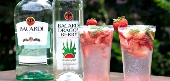 Клубничный мохито