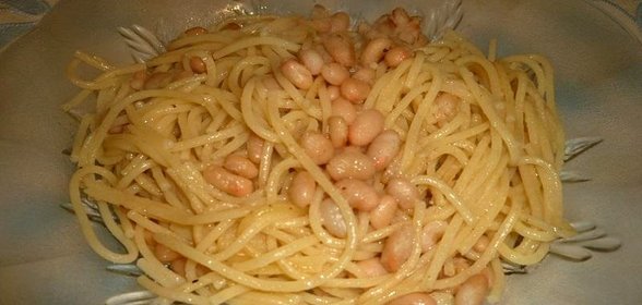 Спагетти с фасолью