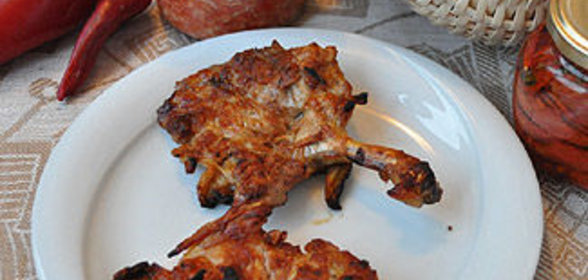 Куриные натуральные котлеты на гриле