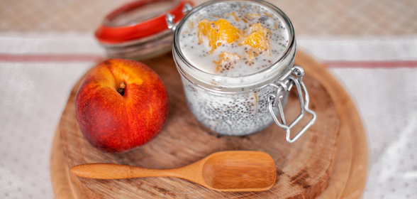 Пудинг из семян чиа