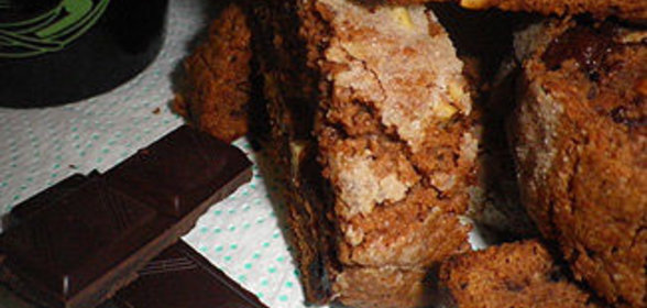 Шоколадное бискотти с фундуком