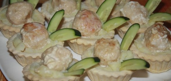 Тарталетки для деток (как подать основное блюдо для детей)