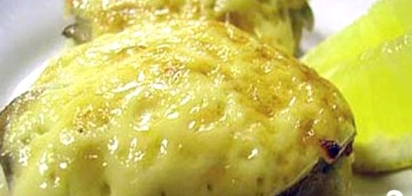 Филе морского окуня с грибами