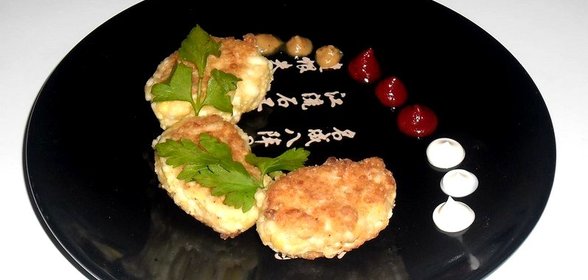 Котлеты из куриных яиц