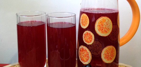 Компот из свежих ягод
