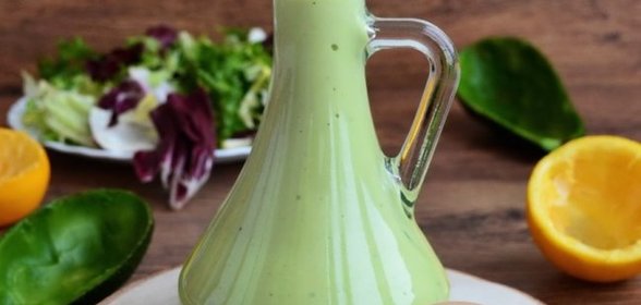 Авокадо-заправка.