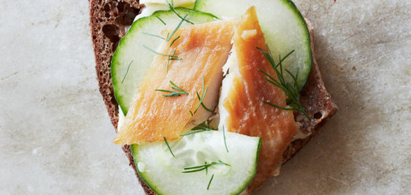 Бутерброд в скандинавском стиле