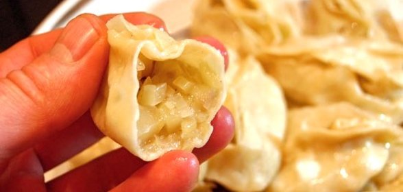 Манты с картофельной начинкой