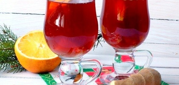 Глинтвейн с апельсином