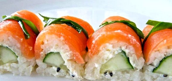 Суши-роллы Филадельфия