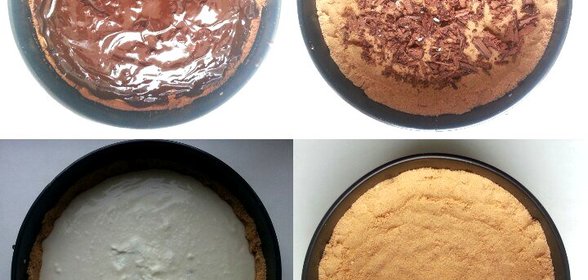 Шоколадно-имбирный чизкейк