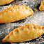 Пирожки с картофелем, фетой и печеным чесноком