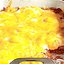 Запеченные лепешки с яйцами и томатным соусом