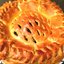 Пирог с картошкой и грибами