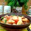 Свинина с фасолью и овощами