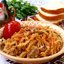 Тушёная капуста с мясом