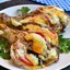 Куриные ножки фаршированные сыром и помидорами