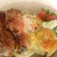 Овощная запеканка с куриной голенью