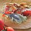 Лепешки с курицей и острым перцем