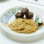 Чечевица с овощами и котлеты из говядины с имбирем