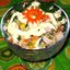 Салат "Оливье" с кукурузой