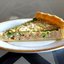 Киш с рисом, лососем и спаржей