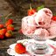 Мороженое из клубники и маскарпоне