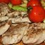 Свиная вырезка-гриль с овощами