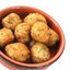 Шарики из соленой трески