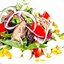 Салат с тунцом и моцареллой