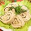 Куриный рулет с зеленью и сыром
