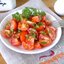 Помидоры кусочками с зеленью