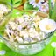 Салат с маринованными огурцами