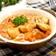 «Гуляш» с куриным филе и шампиньонами