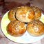 Булочки ржаные с луком