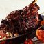 Рулет из свинины с черносливом и грибами