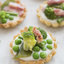 Тарталетки с рикоттой и овощами